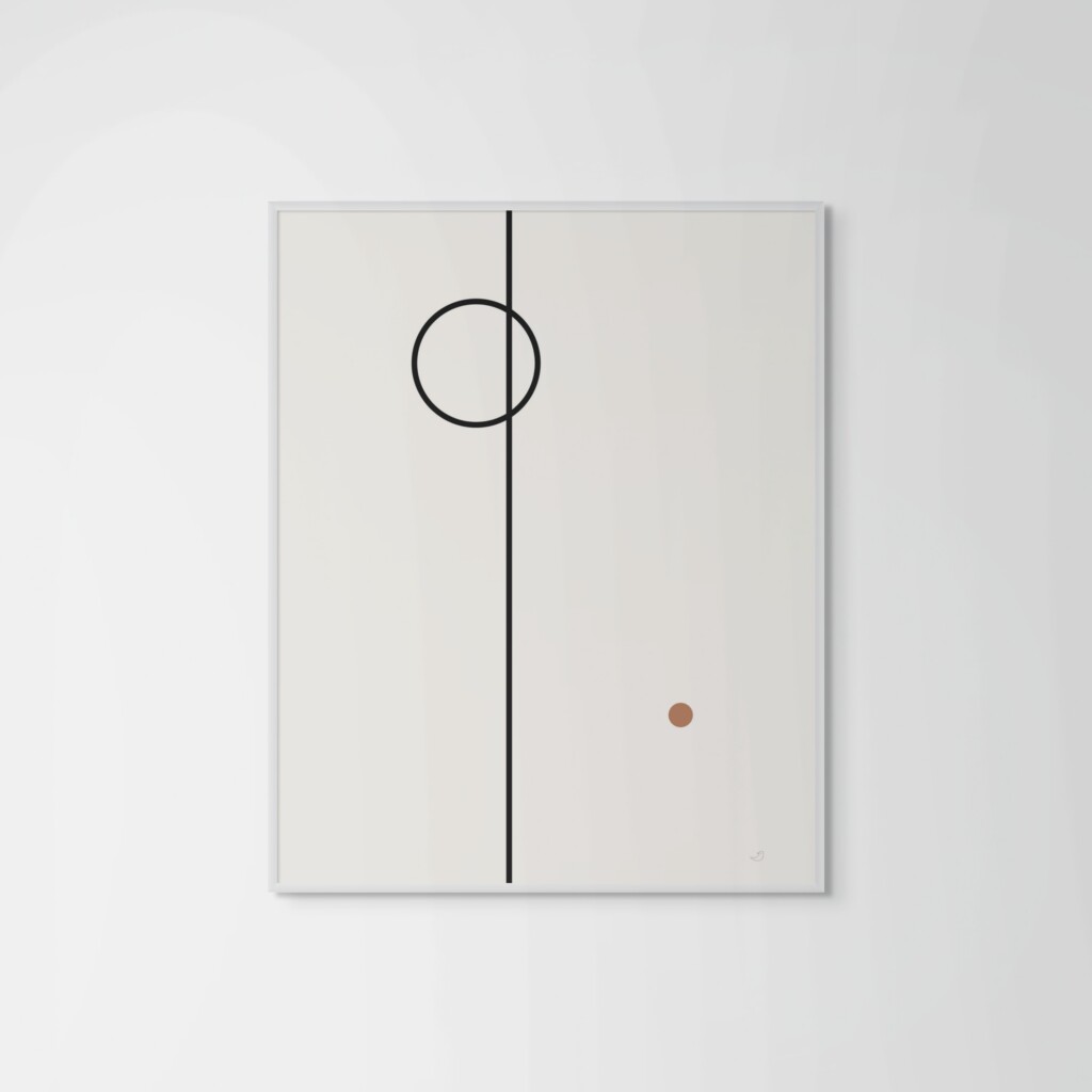 Balance 12 – Minimal Geometry Canvas Art Canvas  - 5