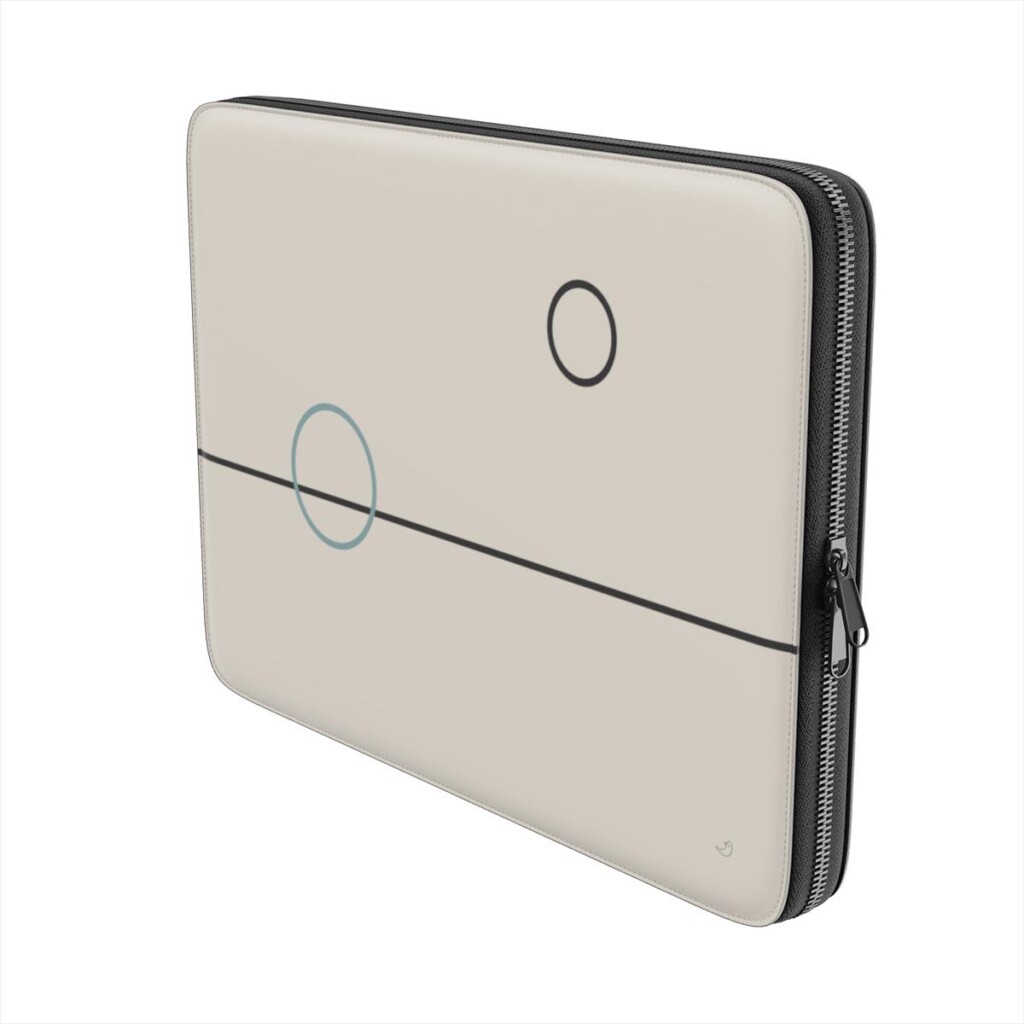 Balance 02 – Minimal Line Art Laptop Sleeve Laptop Sleeves  - 3