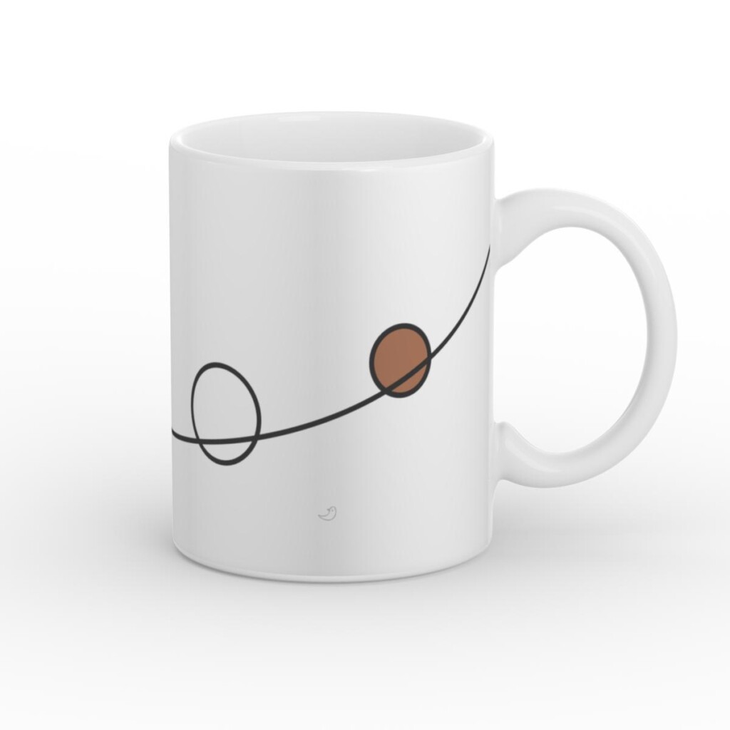 Balance 08 – Minimal Abstract Mug Mugs  - 1