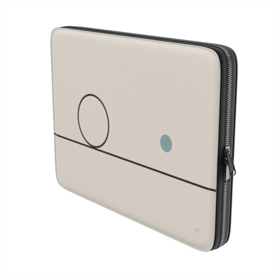 Balance 11 – Subtle Geometric Laptop Sleeve Laptop Sleeves  - 3