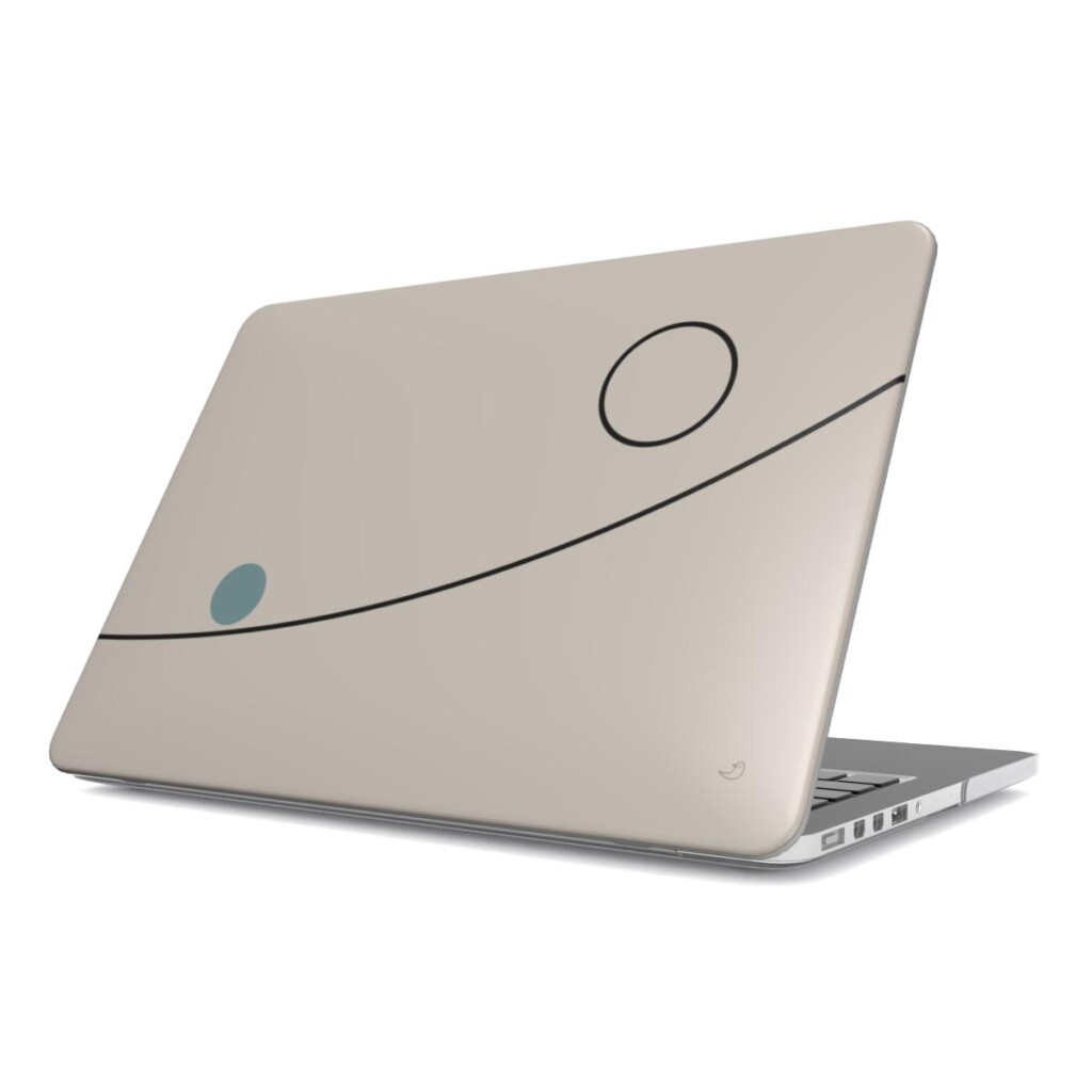 Balance 04 – Minimal Abstract MacBook Case MacBook cases  - 1