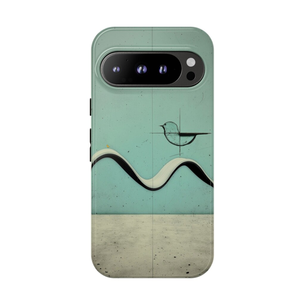 Phone Case – With The Wave Art  - 2
