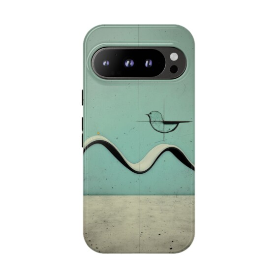 Phone Case – With The Wave Art  - 2