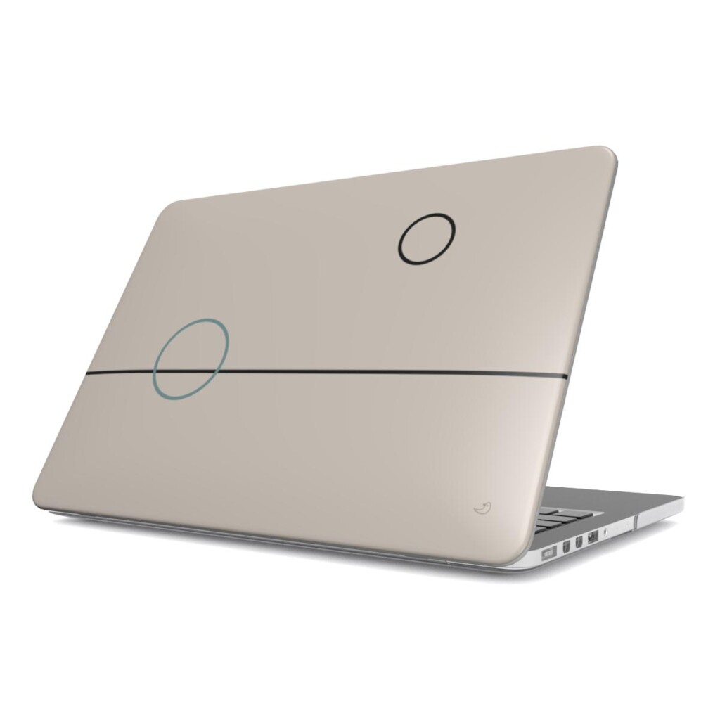 Balance 02 – Minimal Line Art MacBook Case MacBook cases  - 1
