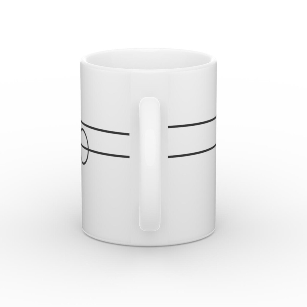 Balance 06 – Minimal Line Art Coffee Mug Mugs  - 4