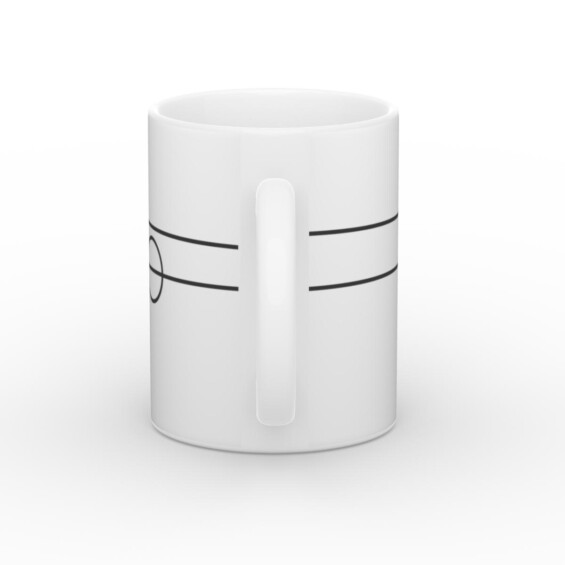 Balance 06 – Minimal Line Art Coffee Mug Mugs  - 4