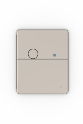 Subtle geometric iPad case – Balance 11 structured line design