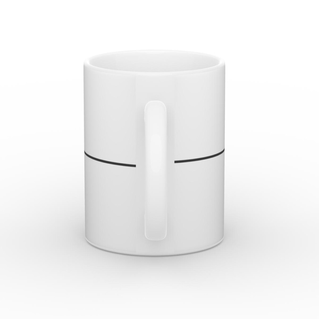 Balance 03 – Geometric Minimal Ceramic Mug Mugs  - 4