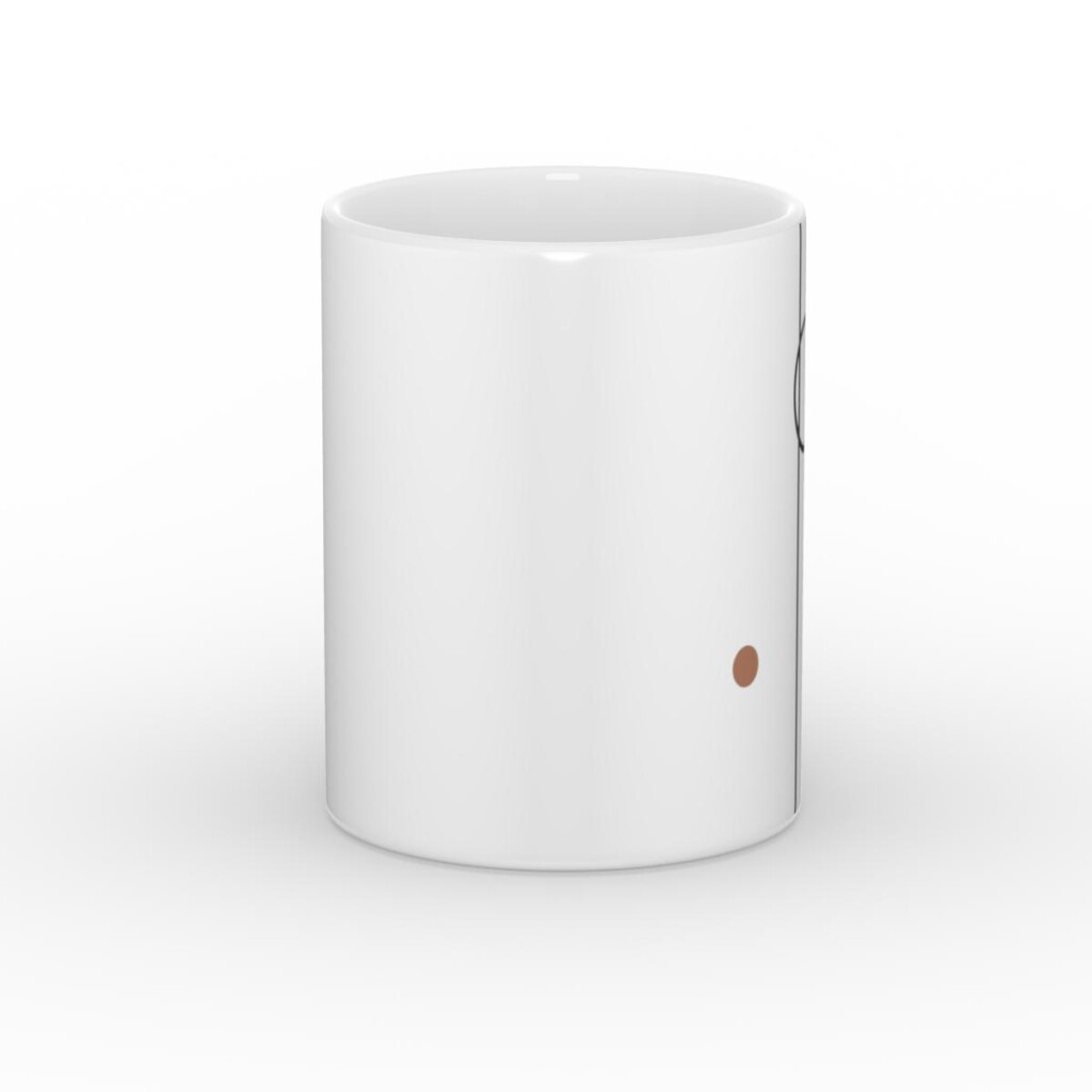 Balance 12 – Minimal Geometry Ceramic Mug Mugs  - 2