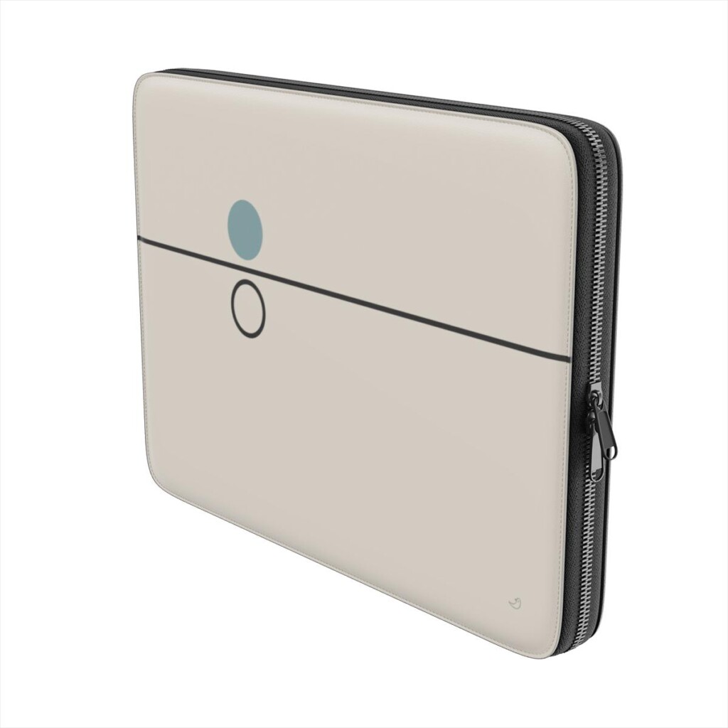 Balance 03 – Geometric Minimal Laptop Sleeve Laptop Sleeves  - 3