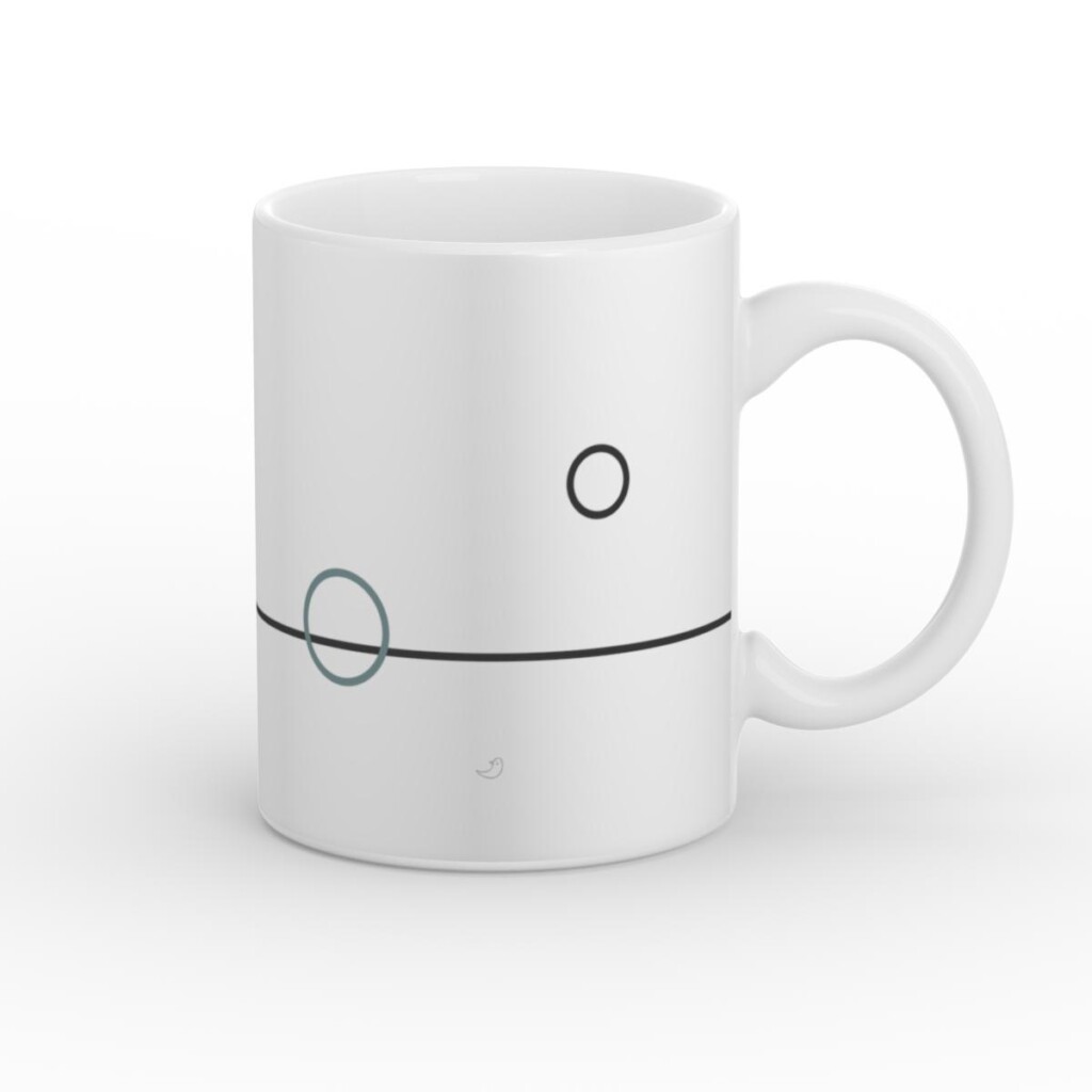 Balance 02 – Minimal Line Art Mug Mugs  - 1