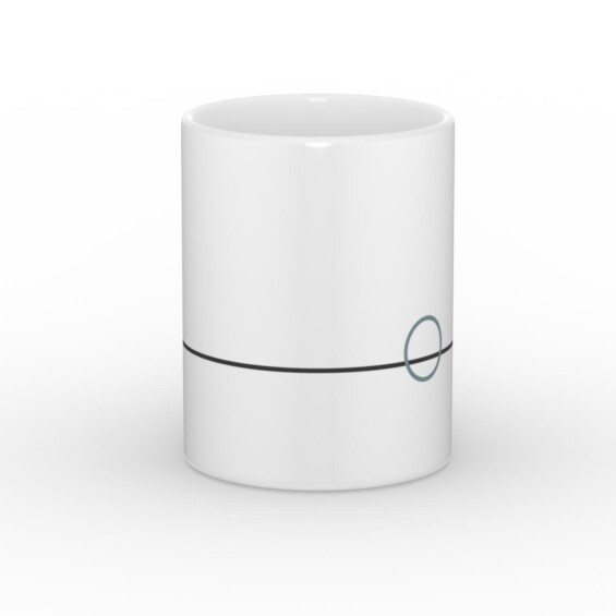 Balance 02 – Minimal Line Art Mug Mugs  - 2