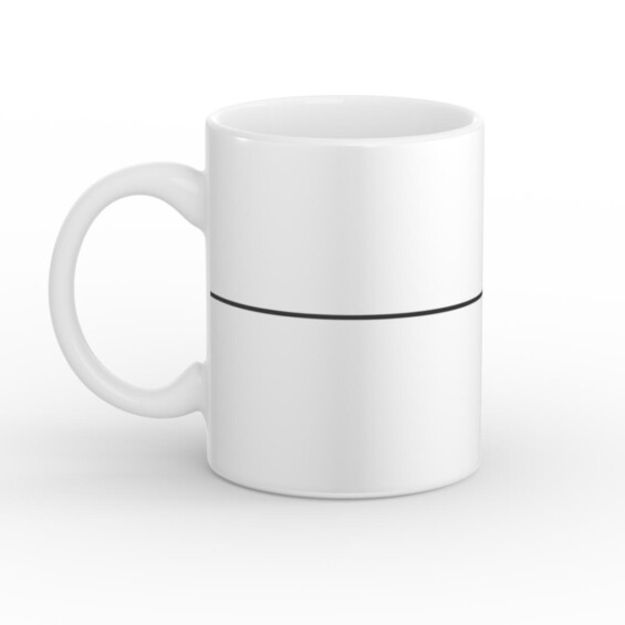 Balance 03 – Geometric Minimal Ceramic Mug Mugs  - 3
