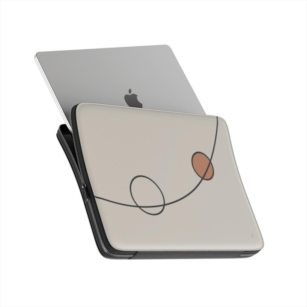 Balance 08 – Minimal Abstract Laptop Sleeve Laptop Sleeves  - 2