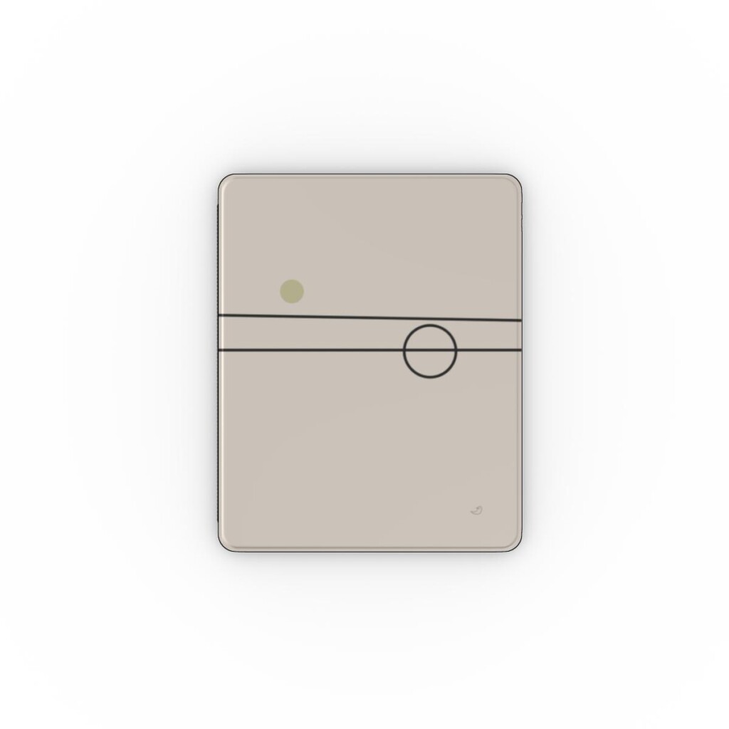 Balance 06 – Abstract Line Art iPad Case Tech Accessories  - 1