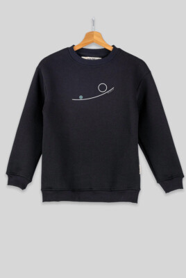 Balance 04 – Minimal Abstract Kids Sweatshirt, minimal design art.happeak