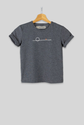 Balance 05 modern geometric kids t-shirt minimal line design art.HAPPEAK