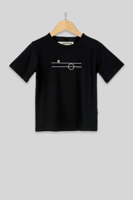 Balance 06 minimal line kids t-shirt art.HAPPEAK
