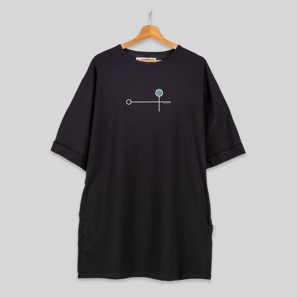 Balance 10 – Modern Minimalist Short T-Shirt Dress Dresses  - 3