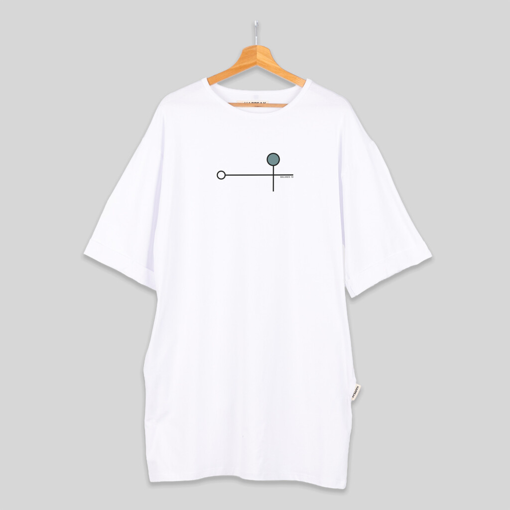 Balance 10 – Modern Minimalist Short T-Shirt Dress Dresses  - 1