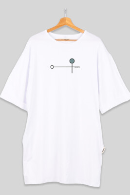 Balance 10 modern minimalist short t-shirt dress clean geometry