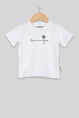 Balance 10 modern minimalist kids t-shirt art.HAPPEAK