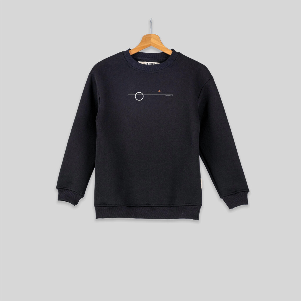 Balance 12 – Minimal Geometry Kids Sweatshirt Clothing - 1 Balance 12 – Minimal Geometry Kids Sweatshirt Clothing - 1