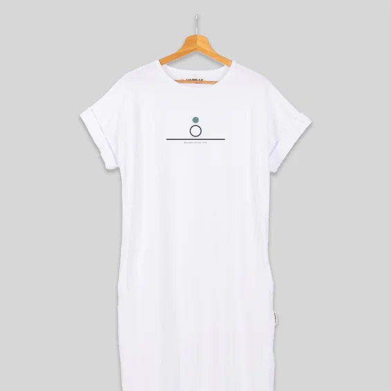 Balance 13 – Long T-Shirt Dress – Support Dresses  - 3