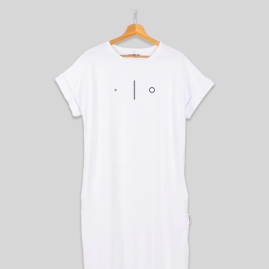 Balance 14 – Long T-Shirt Dress – Difference Dresses  - 3