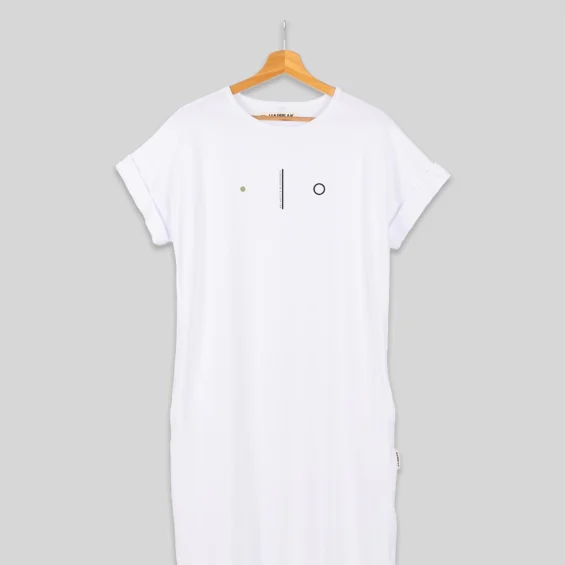 Balance 14 – Long T-Shirt Dress – Difference Dresses  - 3