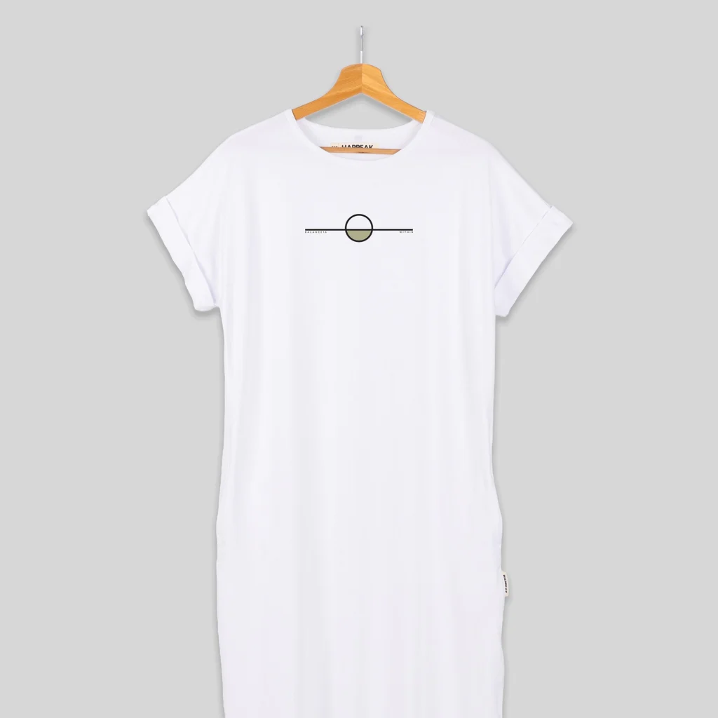 Balance 16 – Long T-Shirt Dress – Within Dresses  - 3