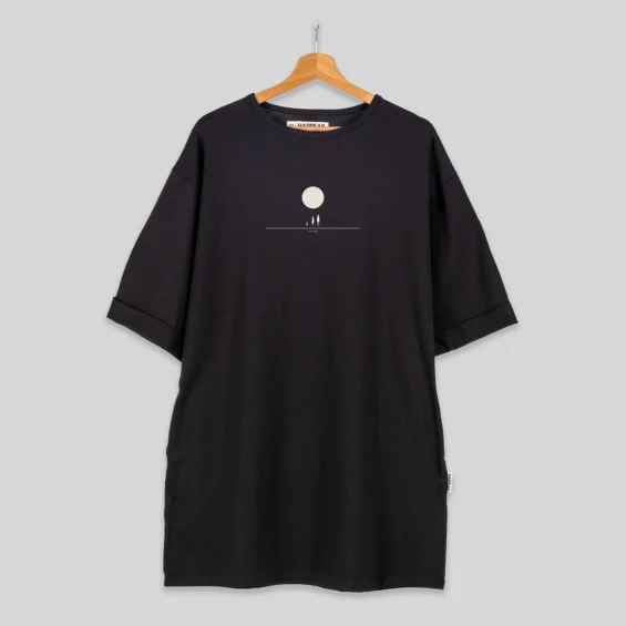 Presence 01 – Short T-Shirt Dress – The Family Dresses  - 3