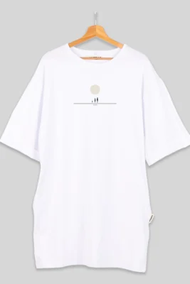 short t-shirt dress minimal design