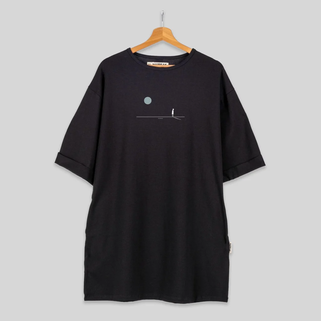 Presence 02 – Short T-Shirt Dress – The Reach Dresses  - 3