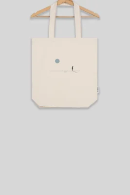 abstract minimal tote bag