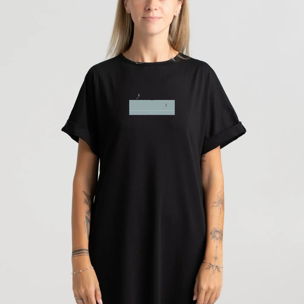Presence 03 – Long T-Shirt Dress – The Self Dresses  - 3