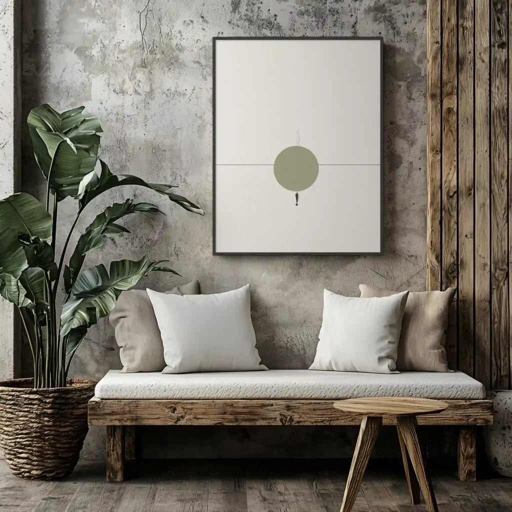 Presence 04 – Framed Poster – Reflection Posters - 1 Presence 04 – Framed Poster – Reflection Posters - 1