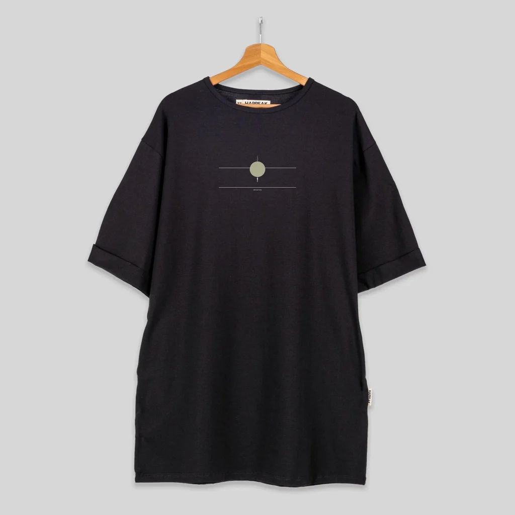 Presence 04  – Short T-Shirt Dress – Reflection Dresses  - 3