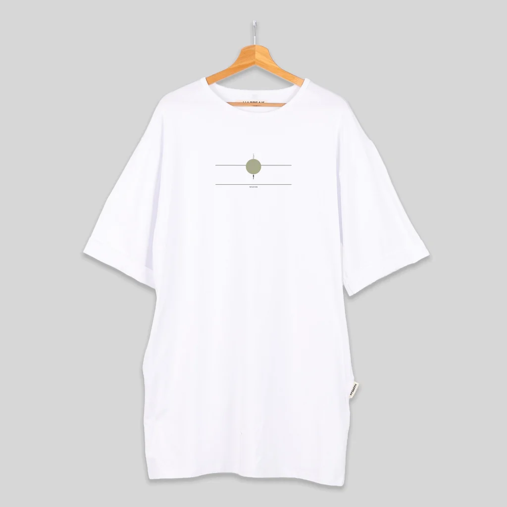 Presence 04  – Short T-Shirt Dress – Reflection Dresses  - 1