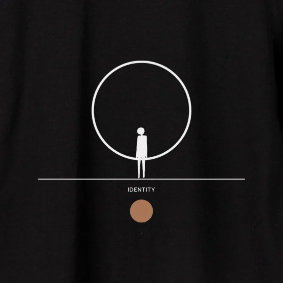 Presence 05 – Long T-Shirt Dress – Identity Dresses  - 2