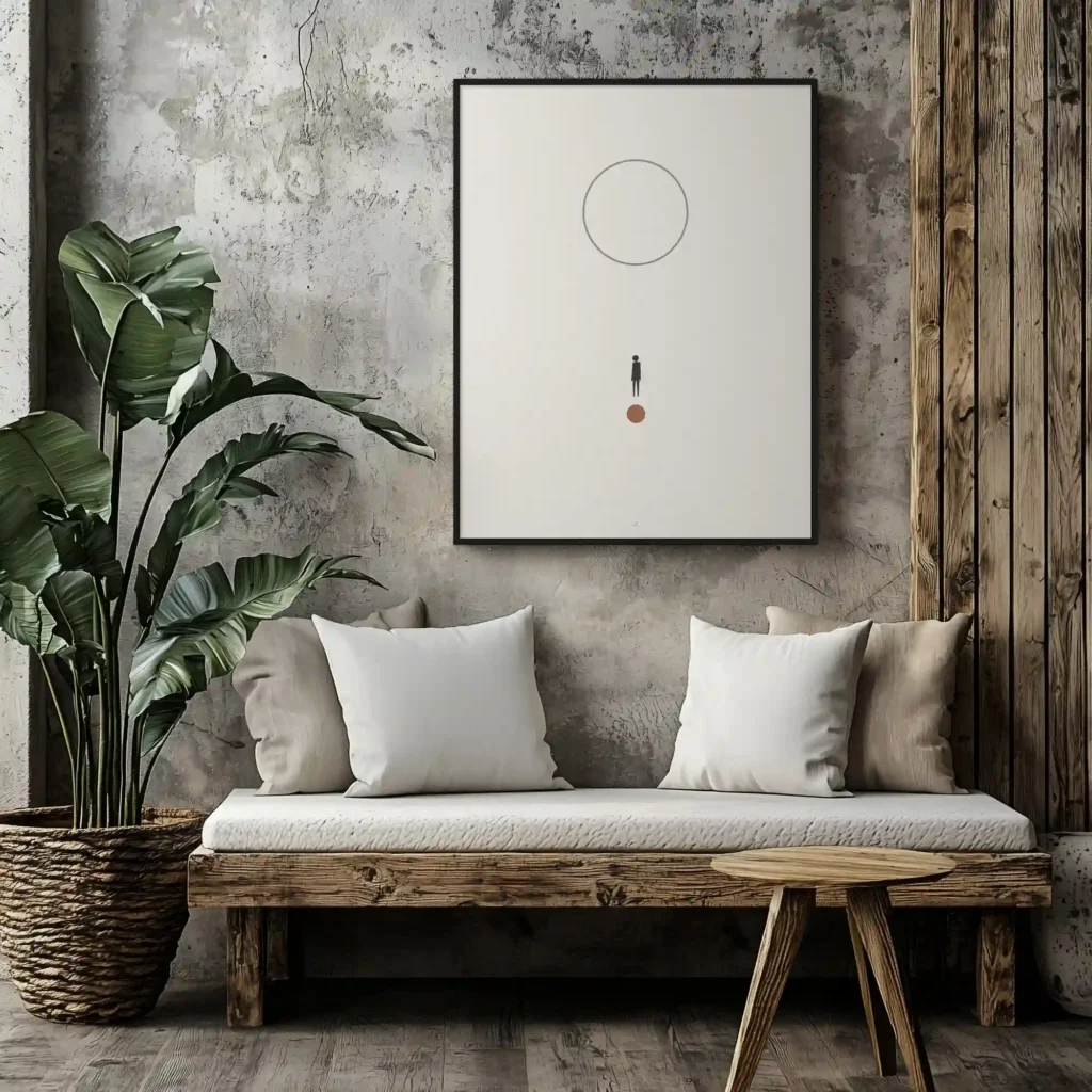 Presence 05 – Framed Poster – Identity Posters - 1 Presence 05 – Framed Poster – Identity Posters - 1