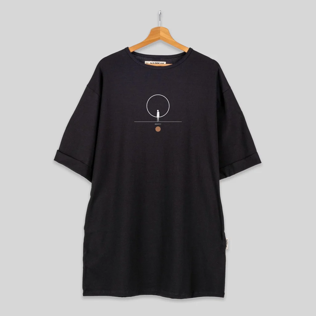 Presence 05  – Short T-Shirt Dress – Identity Dresses  - 1