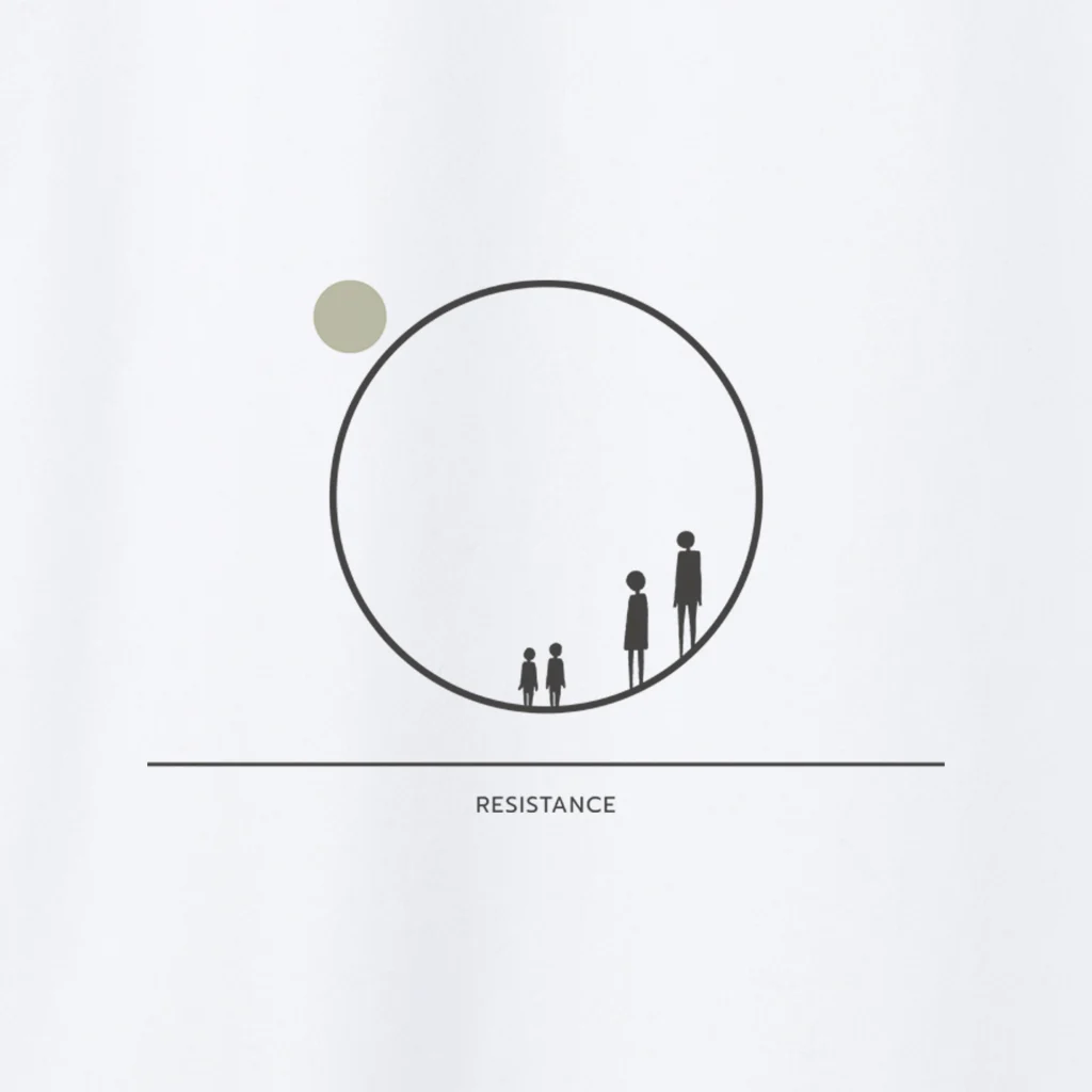 Presence 06  – Short T-Shirt Dress – Resistance Dresses  - 3