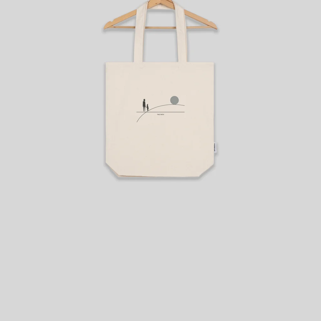 Presence 07 – Tote Bag – The Path Tote bags - 3 Presence 07 – Tote Bag – The Path Tote bags - 3