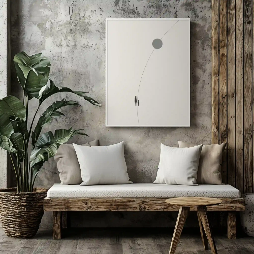 Presence 07 – Framed Poster – The Path Posters  - 2