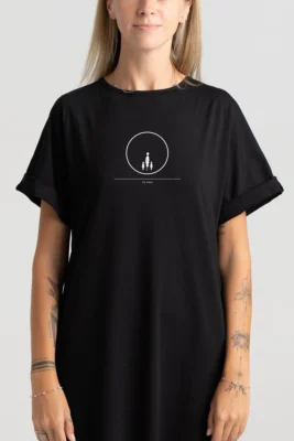 minimal home dress with pockets