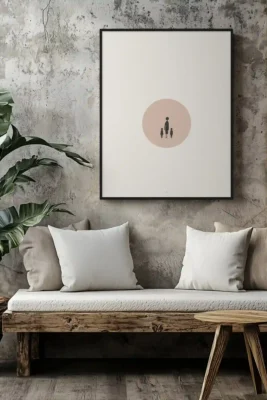 minimal home poster