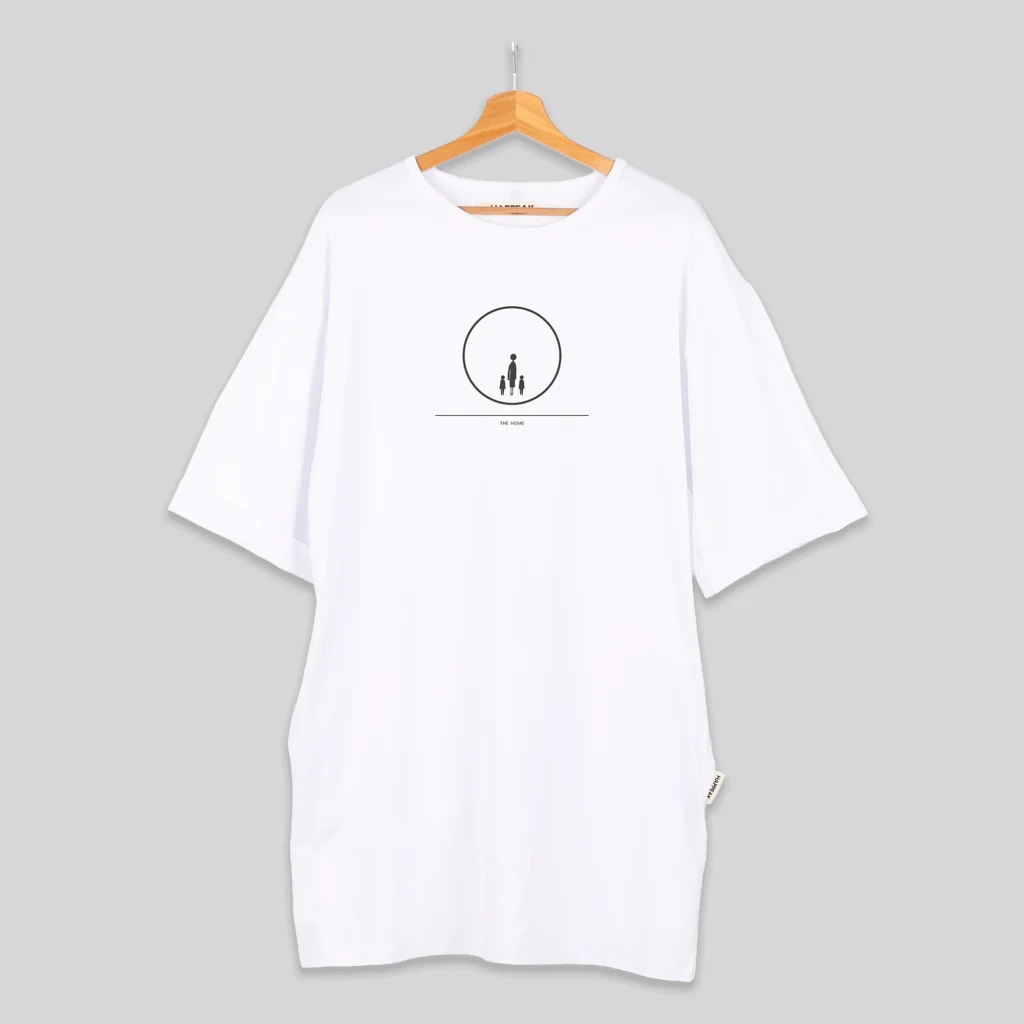Presence 08  – Short T-Shirt Dress – The Home Dresses  - 2
