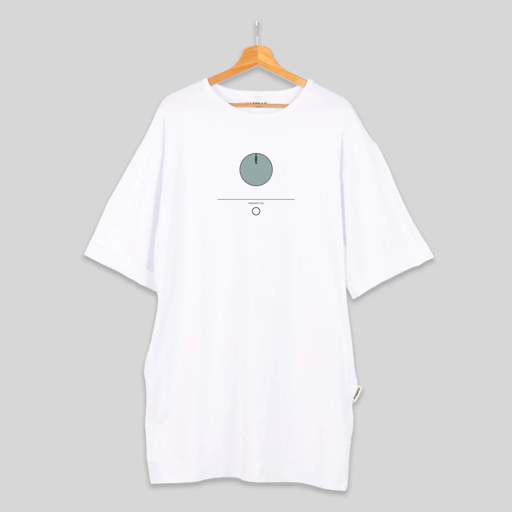 Presence 09  – Short T-Shirt Dress – Perspective Dresses  - 1
