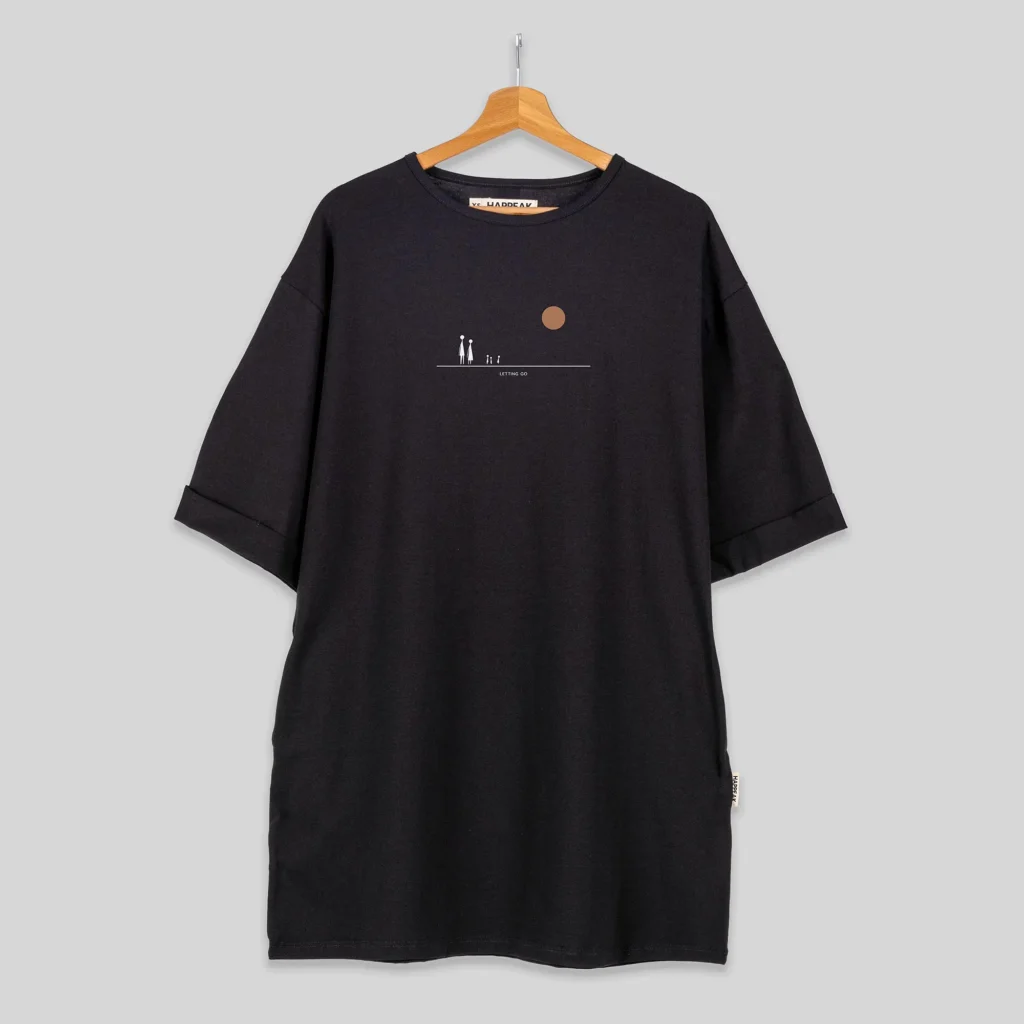 Presence 10  – Short T-Shirt Dress – Letting Go Dresses  - 2